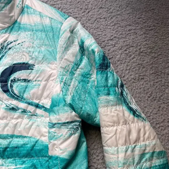 The North Face Puffer Jacket Girls Size XL Full Zip Fleece Lined Outdoor - Picture 9 of 16